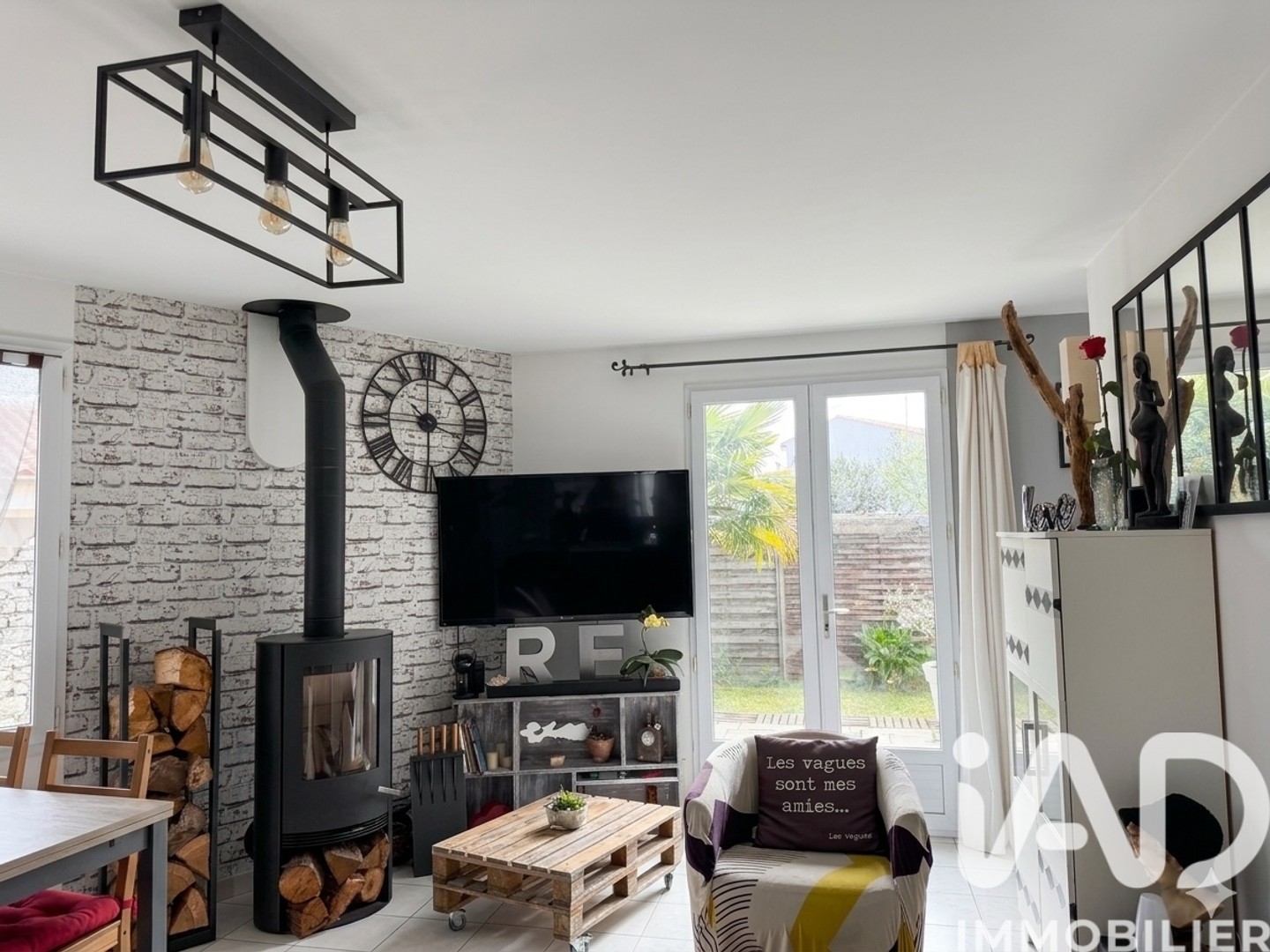 Maison à vendre - 3 pièces - 57m2 - Rivedoux-Plage (17940)