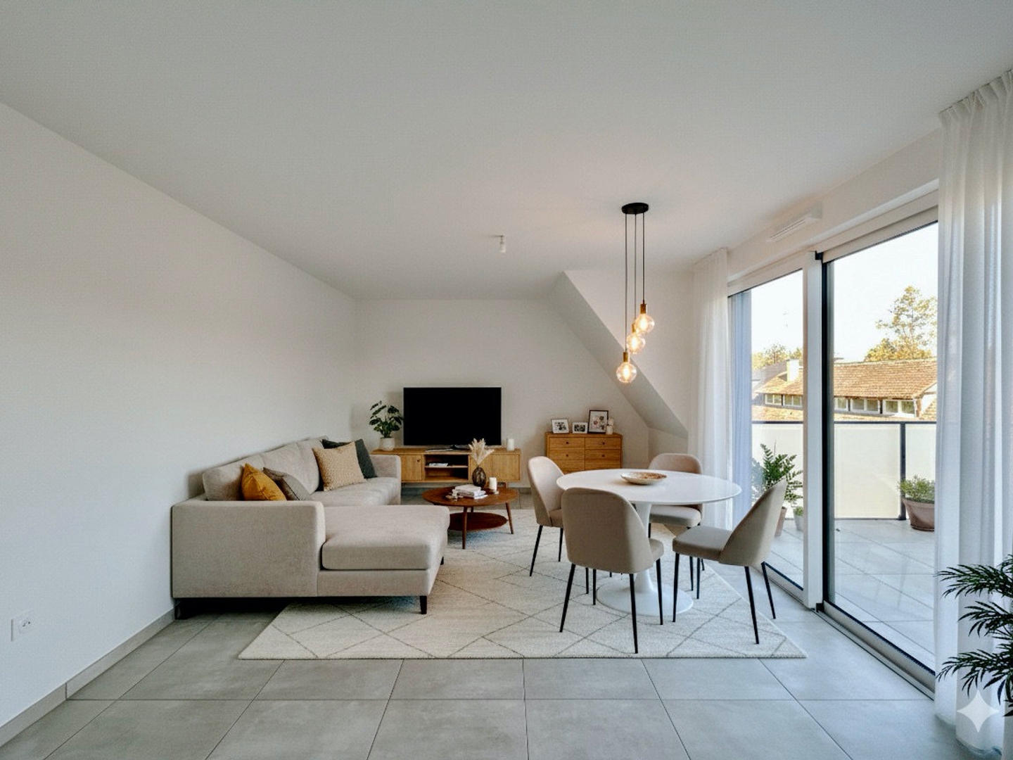 Appartement duplex 3 pièces - terrasse- Strasbourg -Tivoli