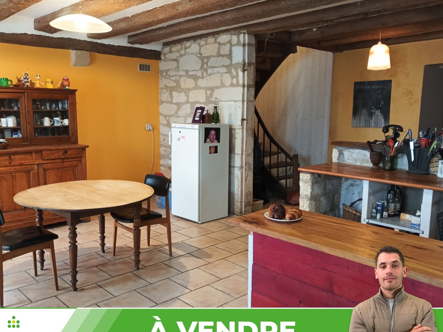 Maison à vendre - 6 pièces - 182m2 - Bonneuil-Matours (86210)