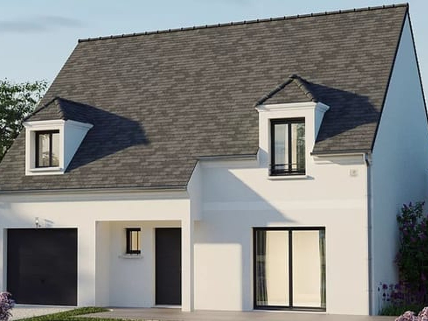 Maison neuve à Bry sur Marne