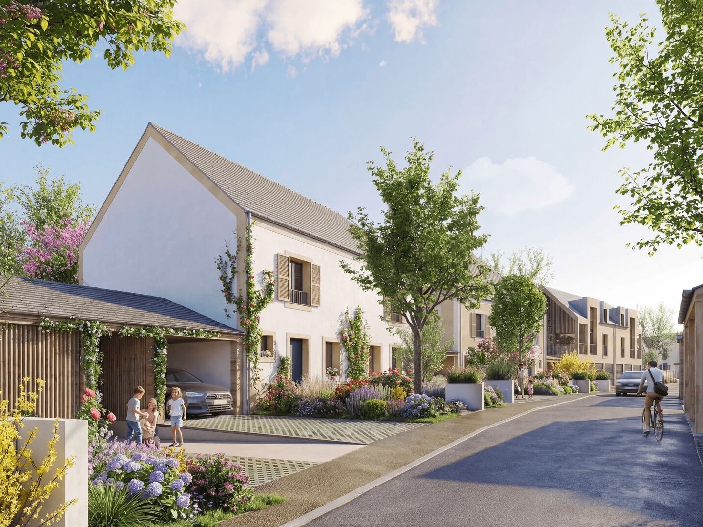 Maison à vendre - 3 pièces - 61m2 - Toussus-Le-Noble (78117)
