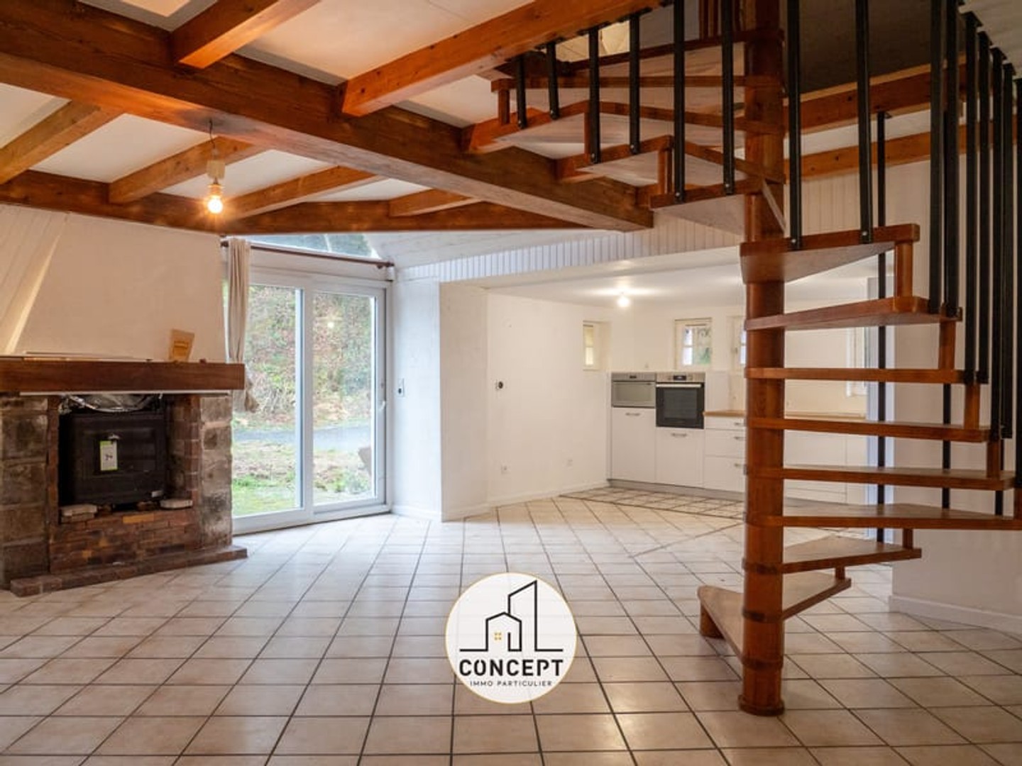 Maison à vendre - 5 pièces - 97m2 - Le Cloître-Saint-... (29410)