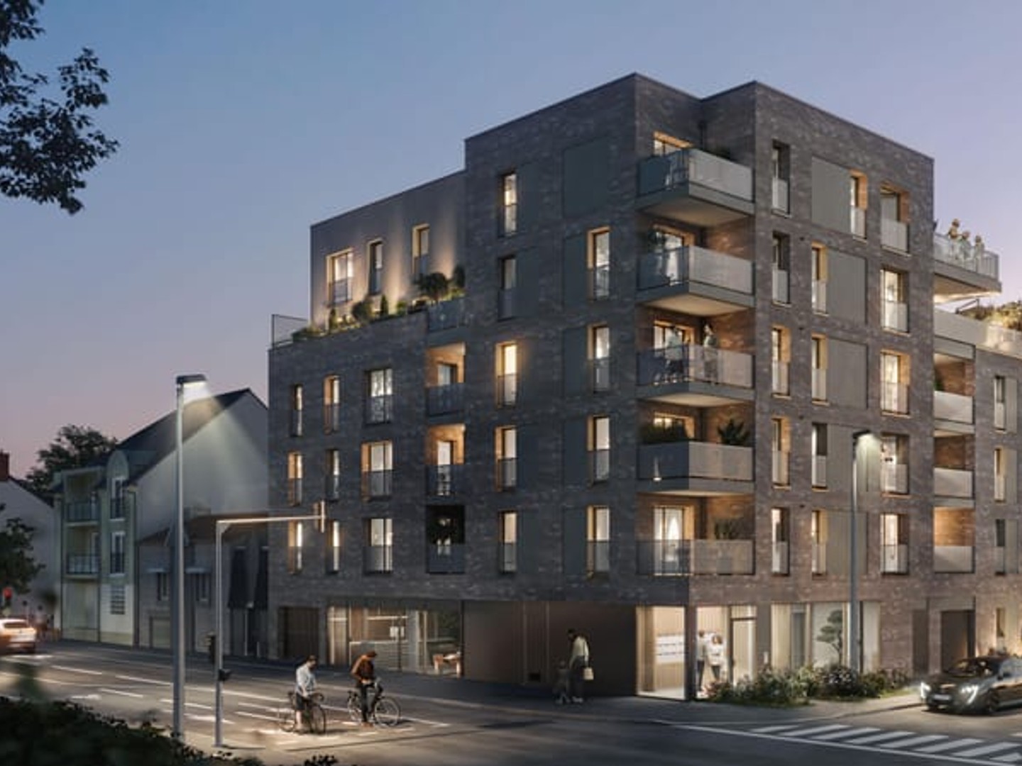 Appartement à vendre - 2 pièces - 44m2 - Saint-Jacques-De-... (35136)