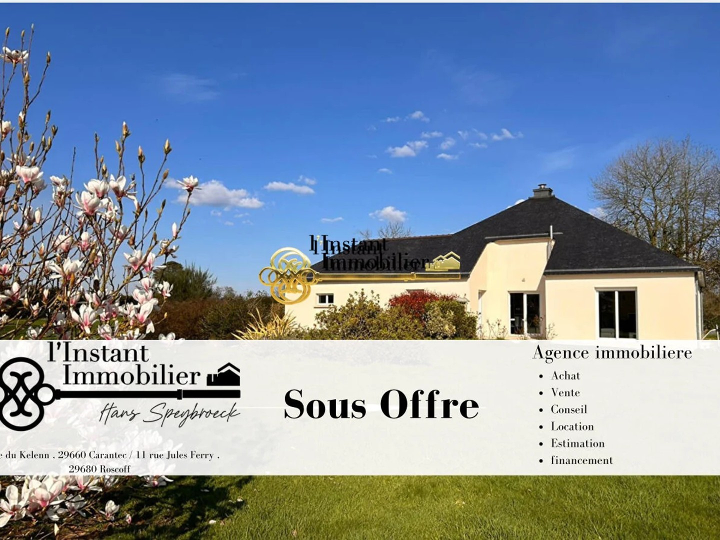 Maison à vendre - 6 pièces - 149m2 - Bodilis (29400)