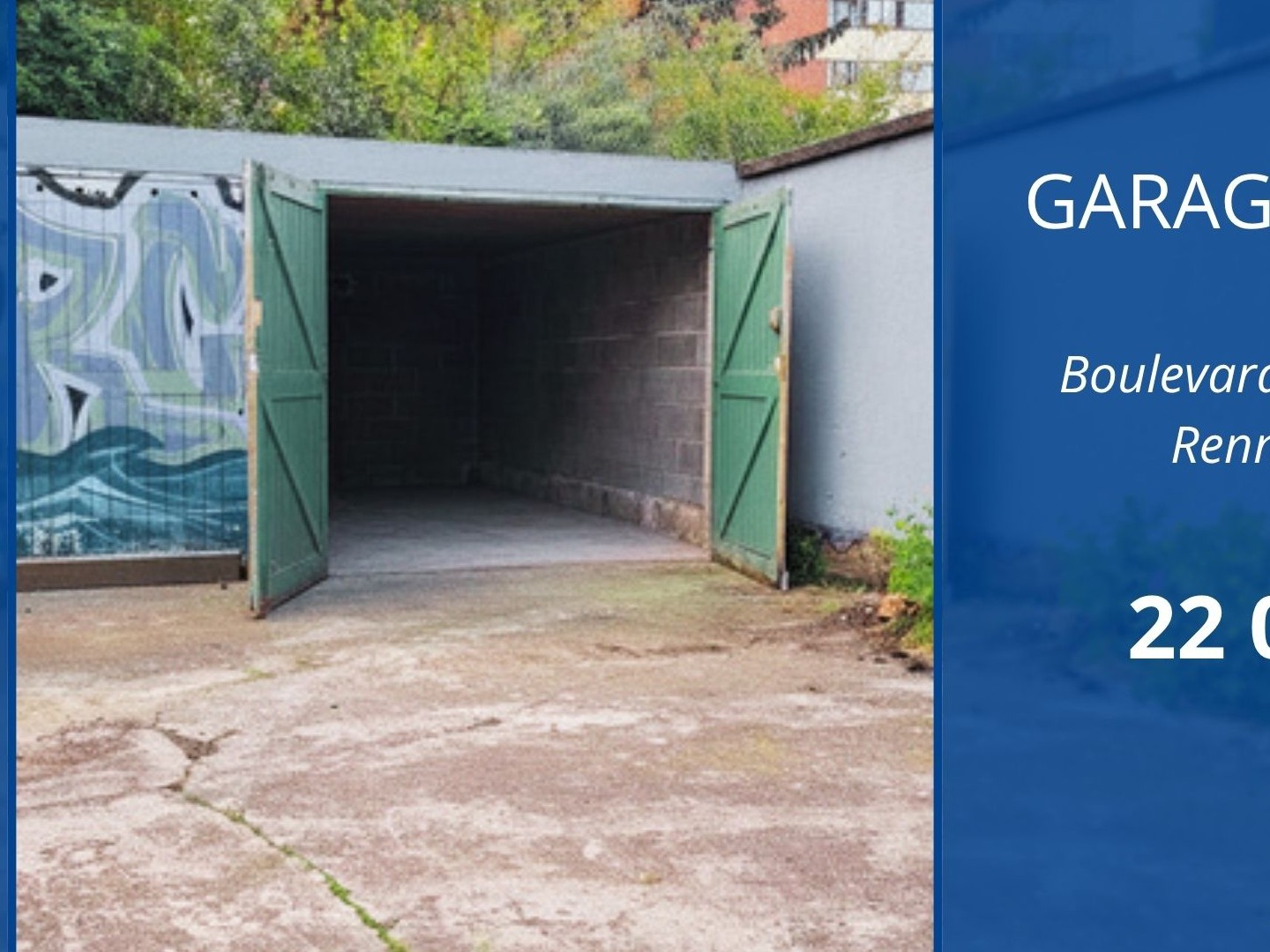 Parking / garage / box à vendre - 14m2 - Rennes (35000)