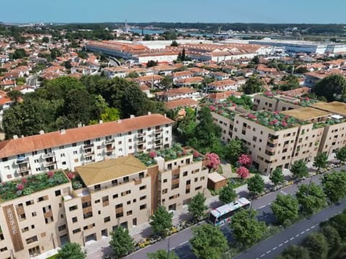 Appartement à vendre - 3 pièces - 53m2 - Anglet (64600)