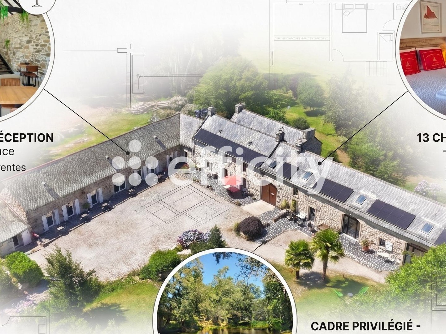 Maison 20 pièces 466 m²
