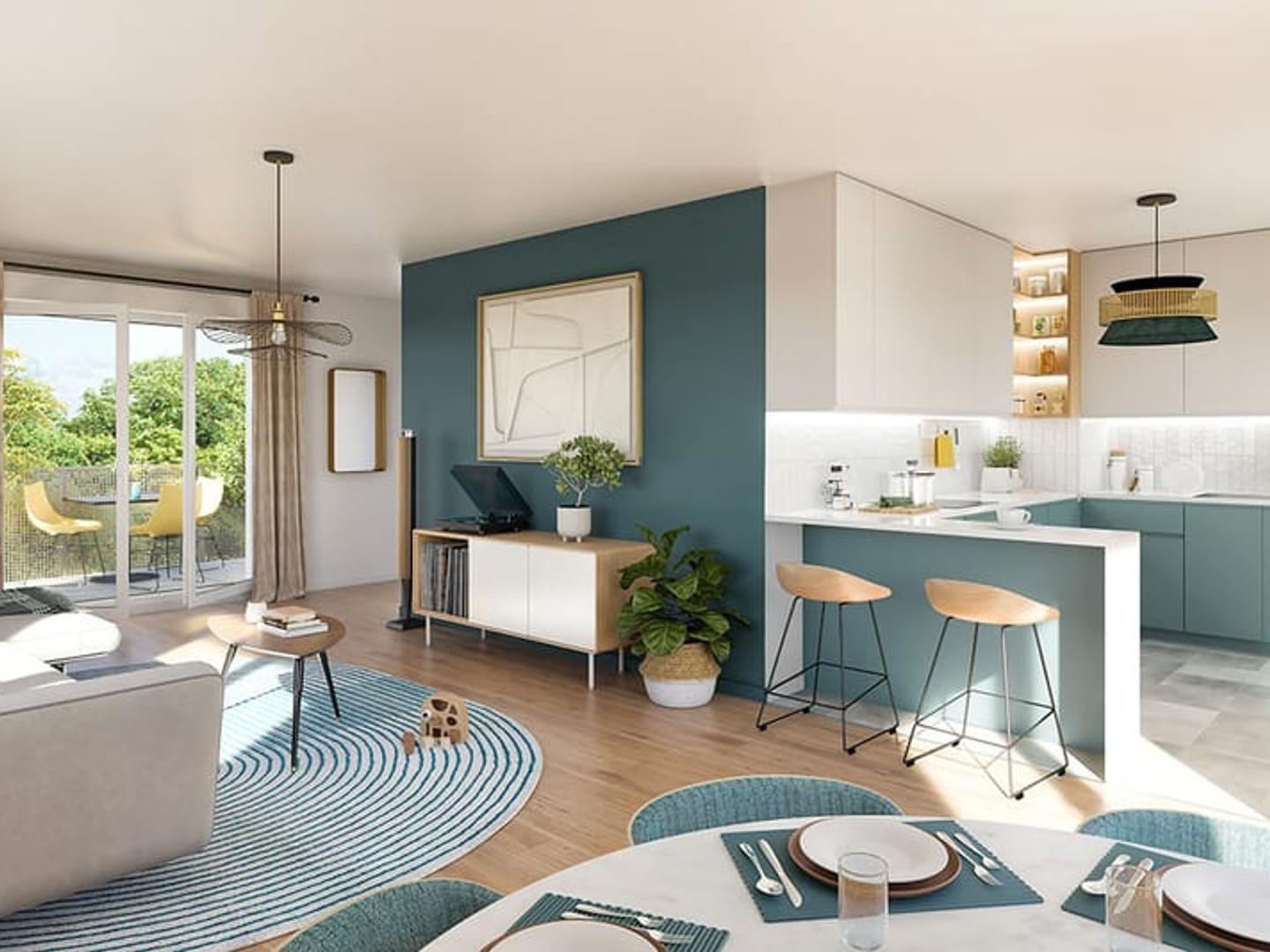 Appartement à vendre - 2 pièces - 44m2 - Dampmart (77400)
