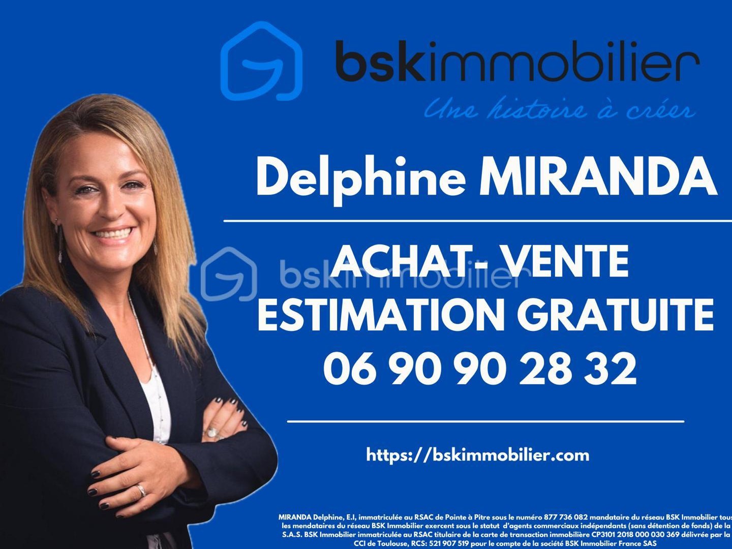 Terrain à vendre - 588m2 - Sainte-Anne (97180)