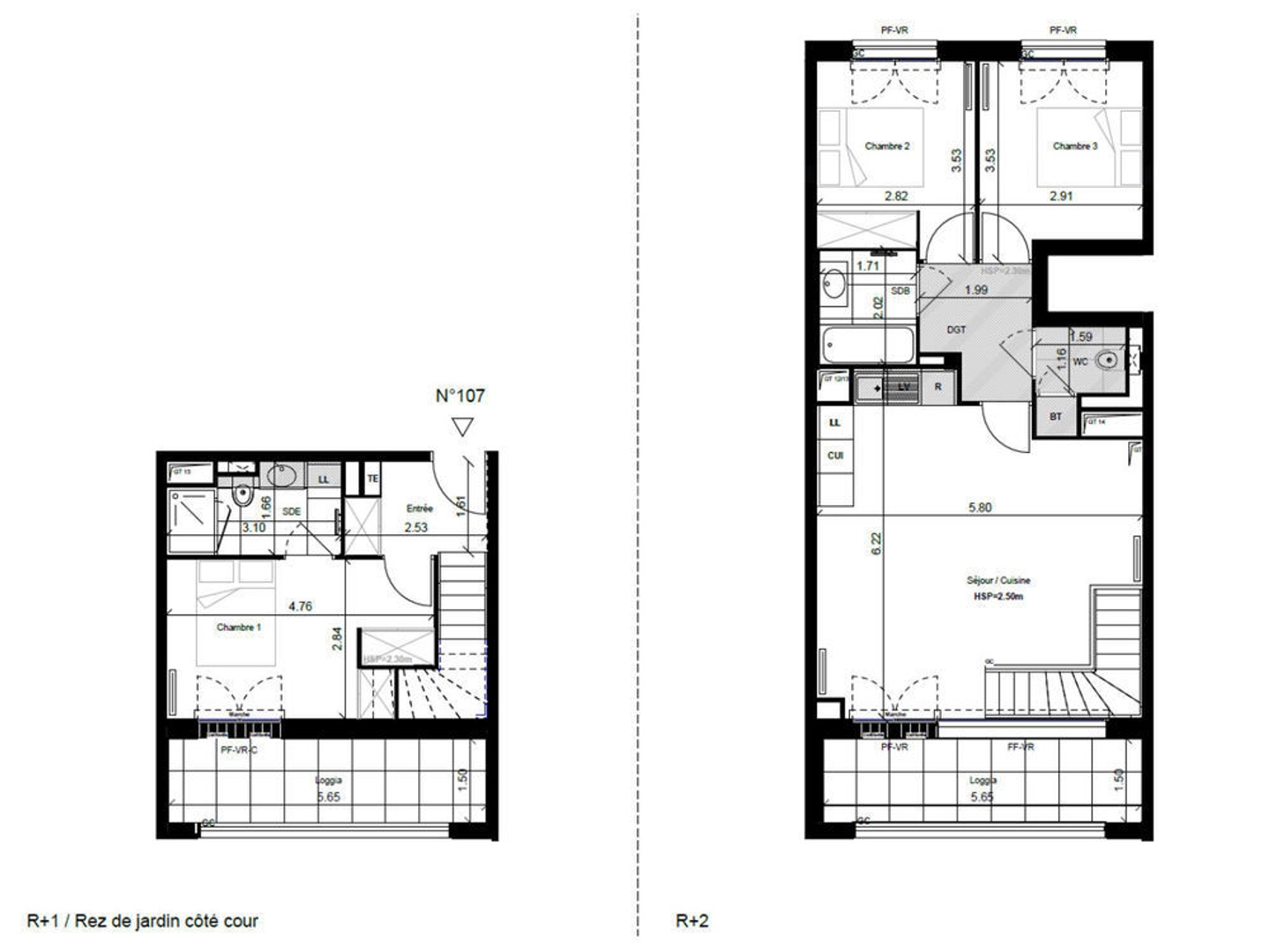 Appartement à vendre - 4 pièces - 78m2 - Saint-Germain-En-... (78100)