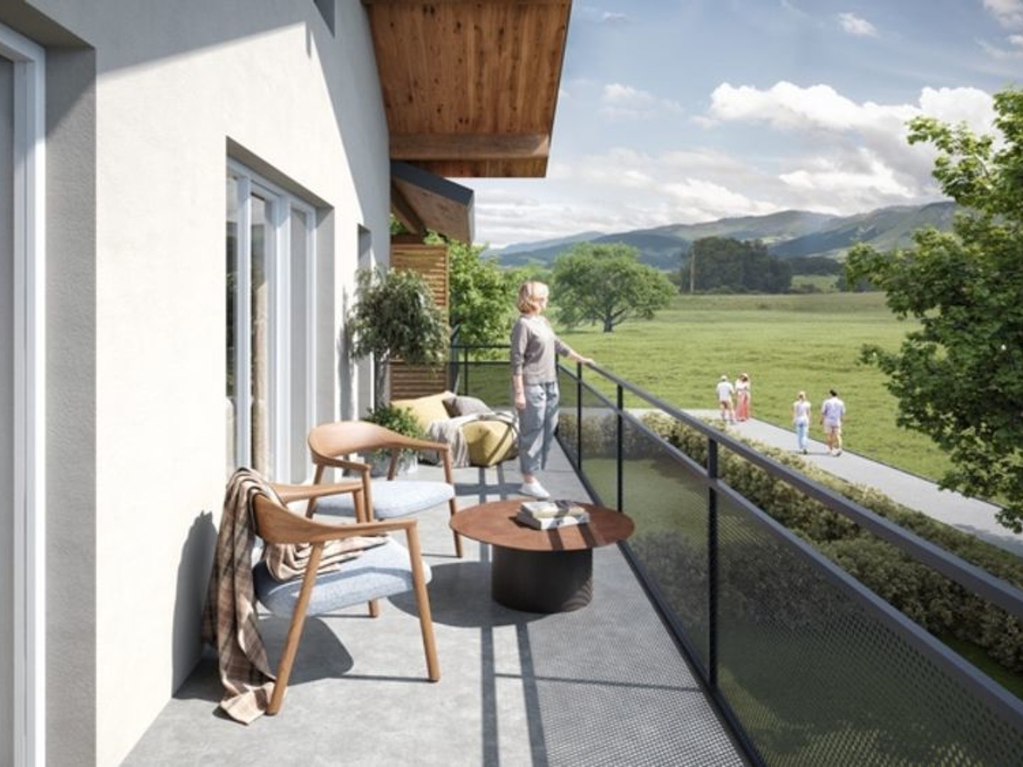 Appartement à vendre - 4 pièces - 86m2 - Bons-En-Chablais (74890)